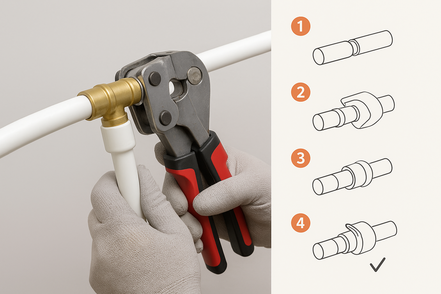 راهنمای نصب اتصالات پنج‌لایه: نصب آسان و بدون نشتی